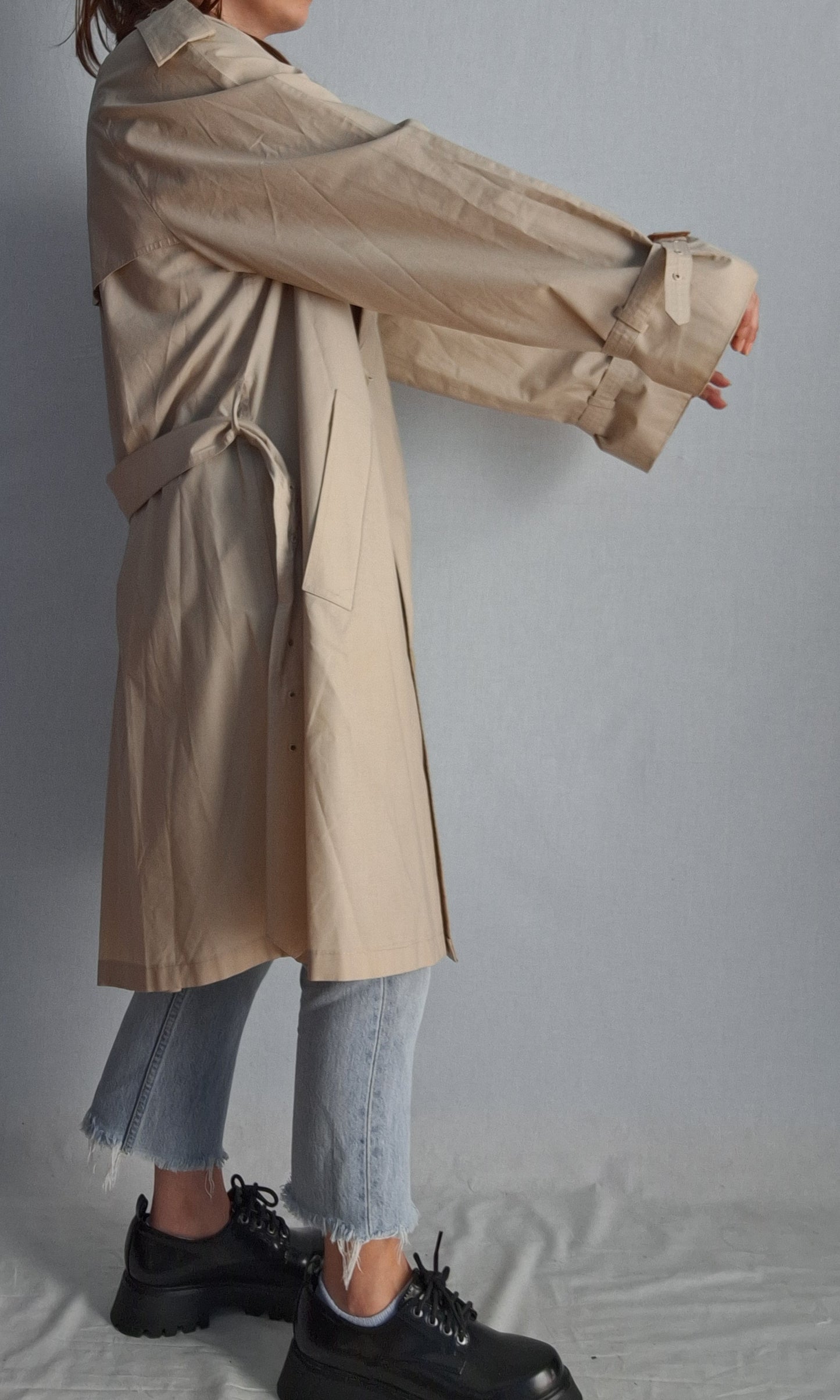 Vintage YVES SAINT LAURENT trench rain coat