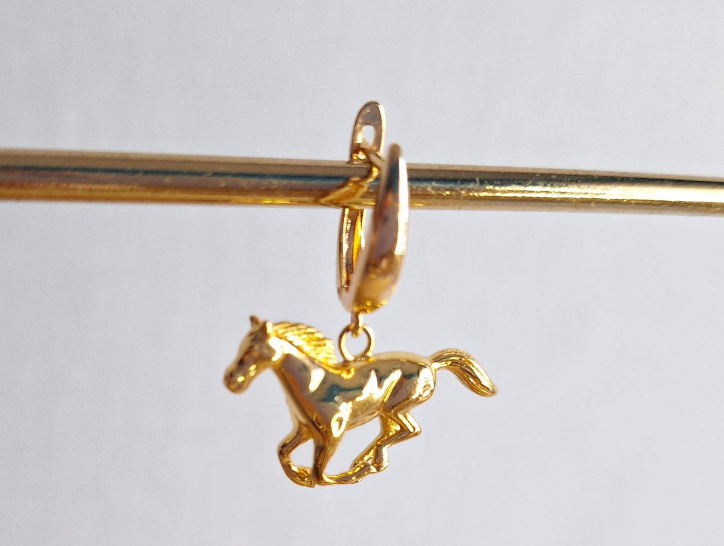 Aros HOOPS huggies GOLD PLATED 18K earrings piercings PENDIENTES