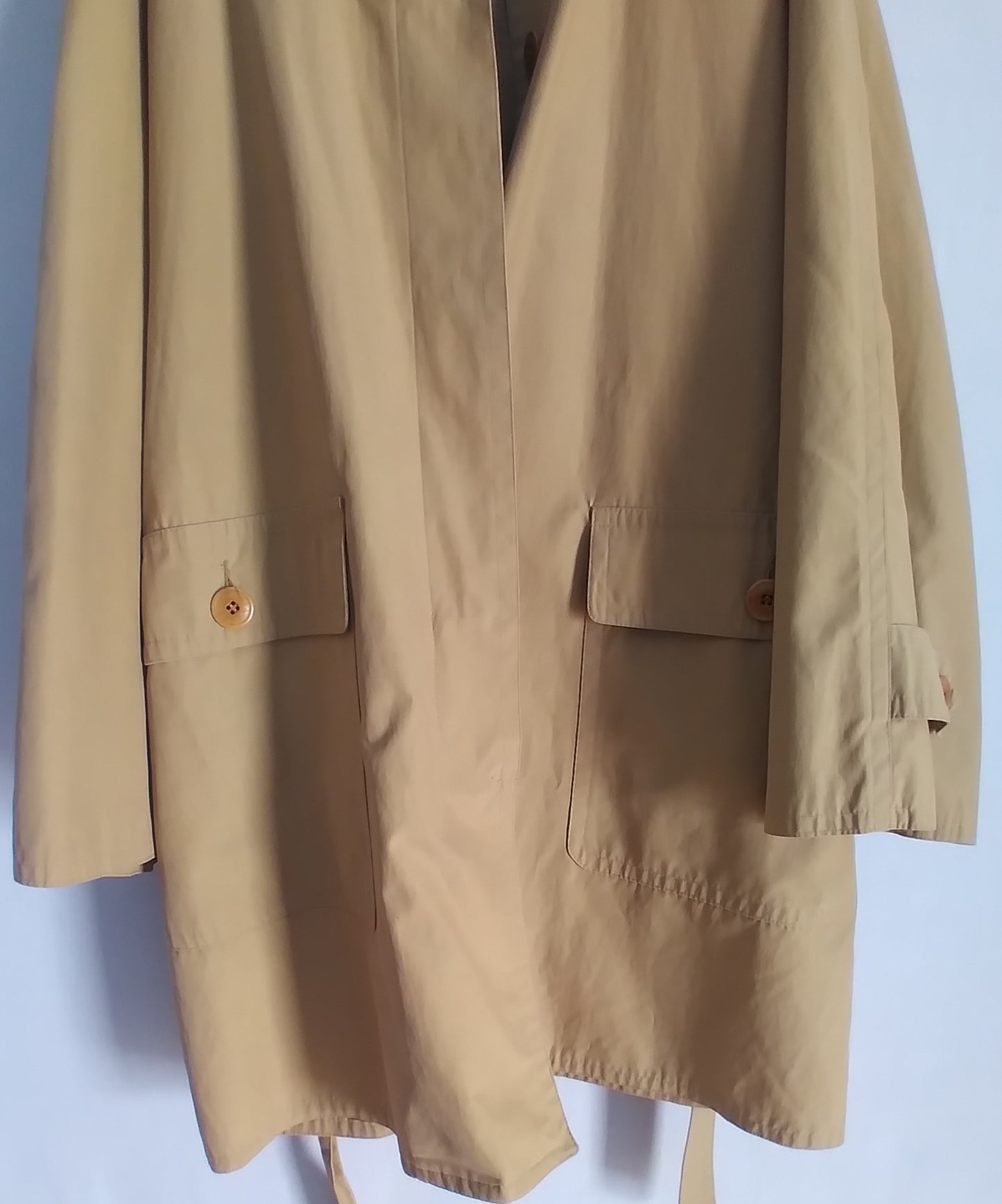 Vintage RARE trench coat ZARA MADE IN SPAIN mackintosh minimalist