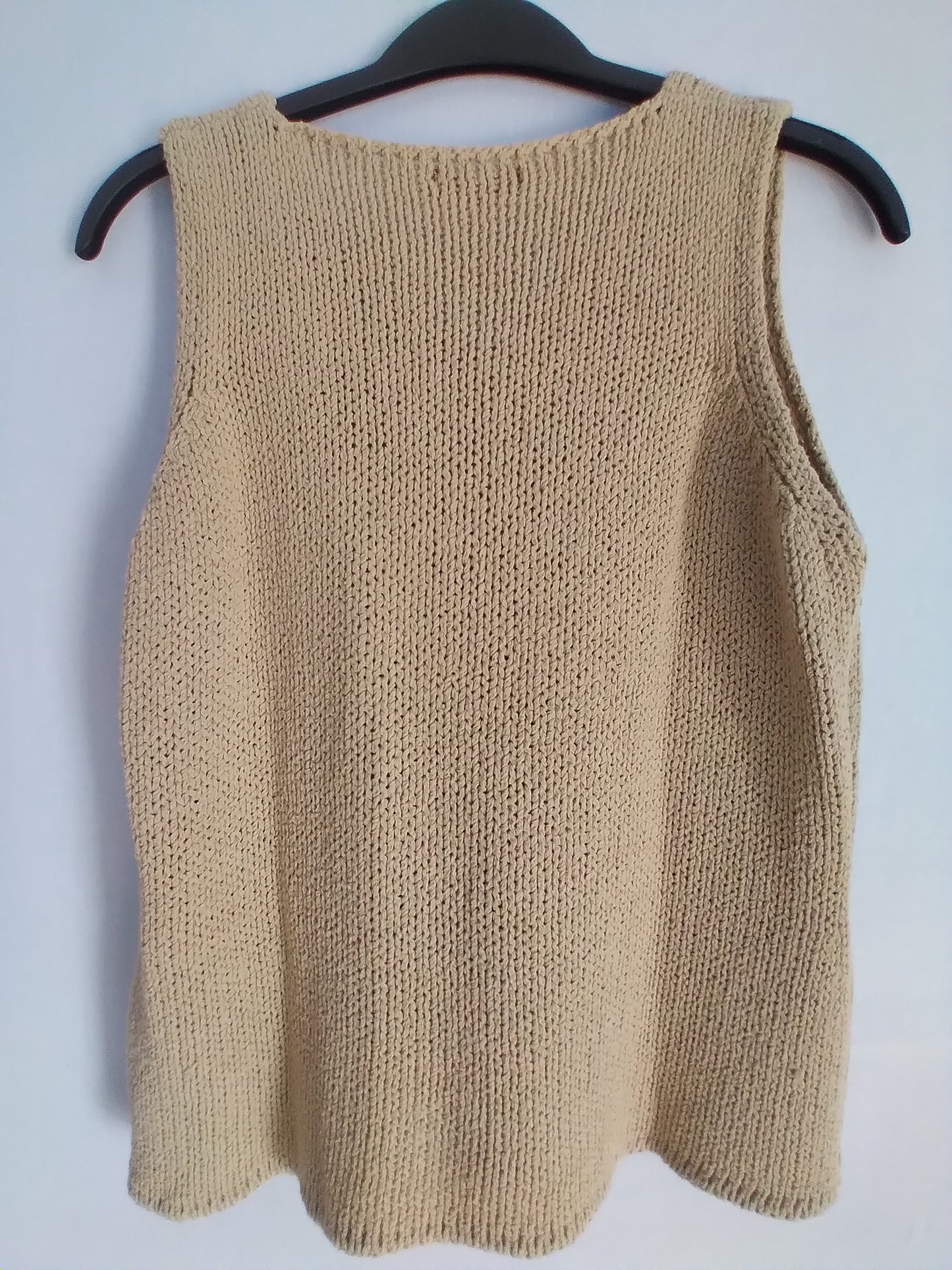 Vintage GRUNGE "ripped" knit top MADE IN ITALY