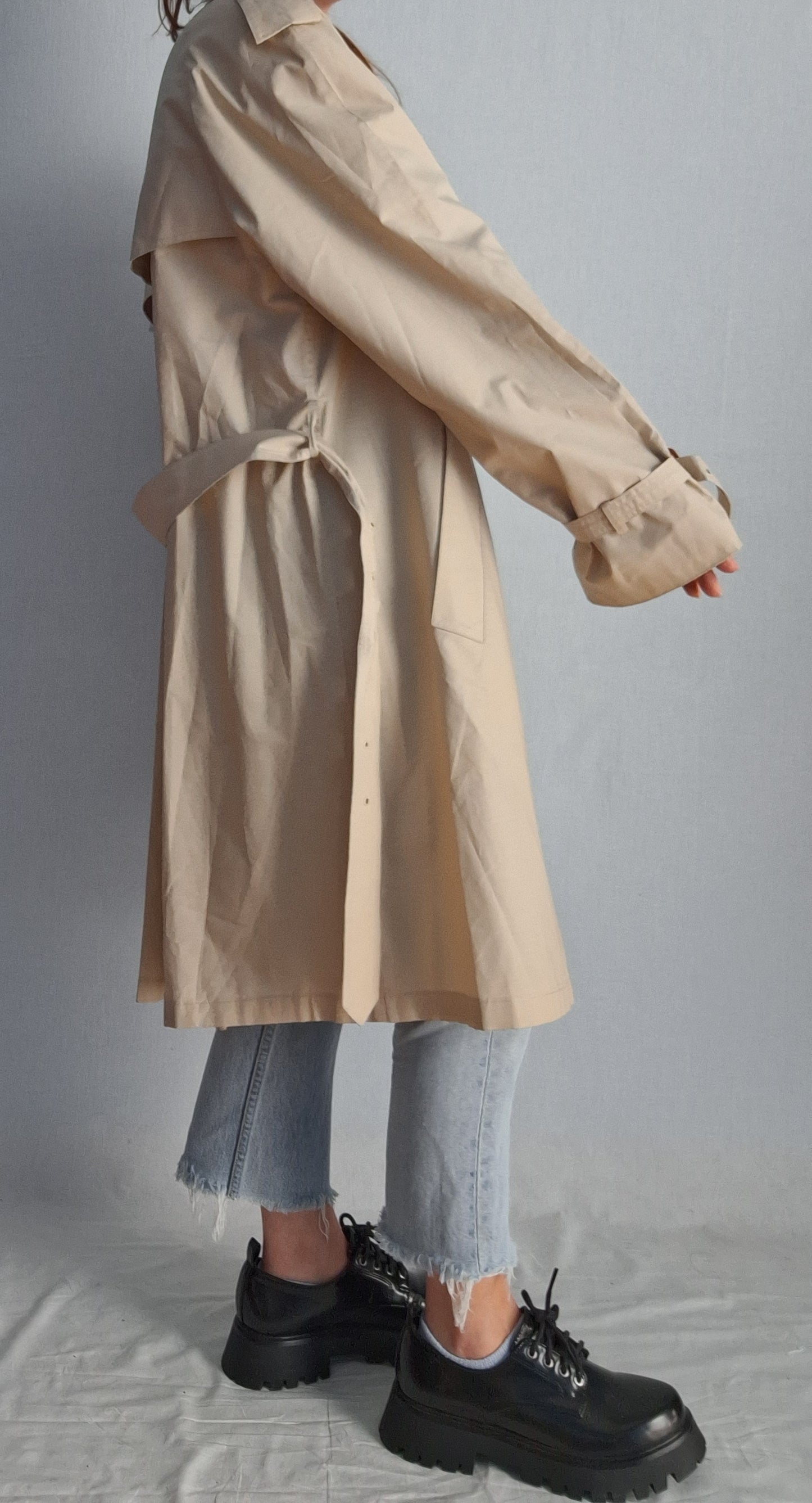 Vintage  YVES SAINT LAURENT trench rain coat