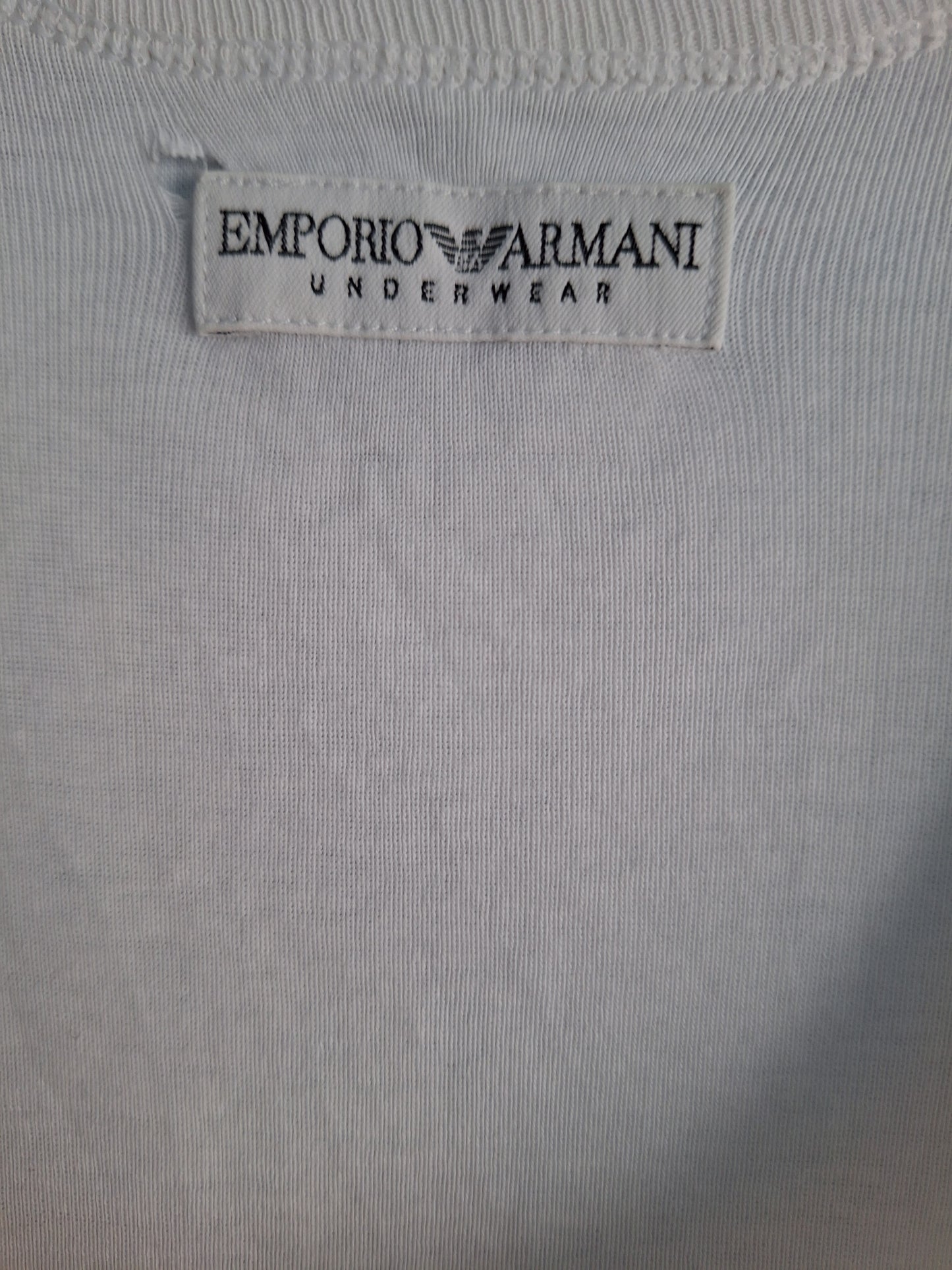 Vintage ARMANI tank top SEAMLESS deep armholes