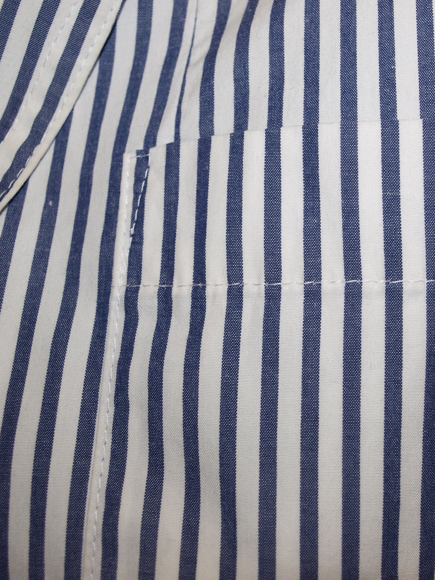 Vintage GEORGES RECH PARIS blazer indigo striped PREPPY