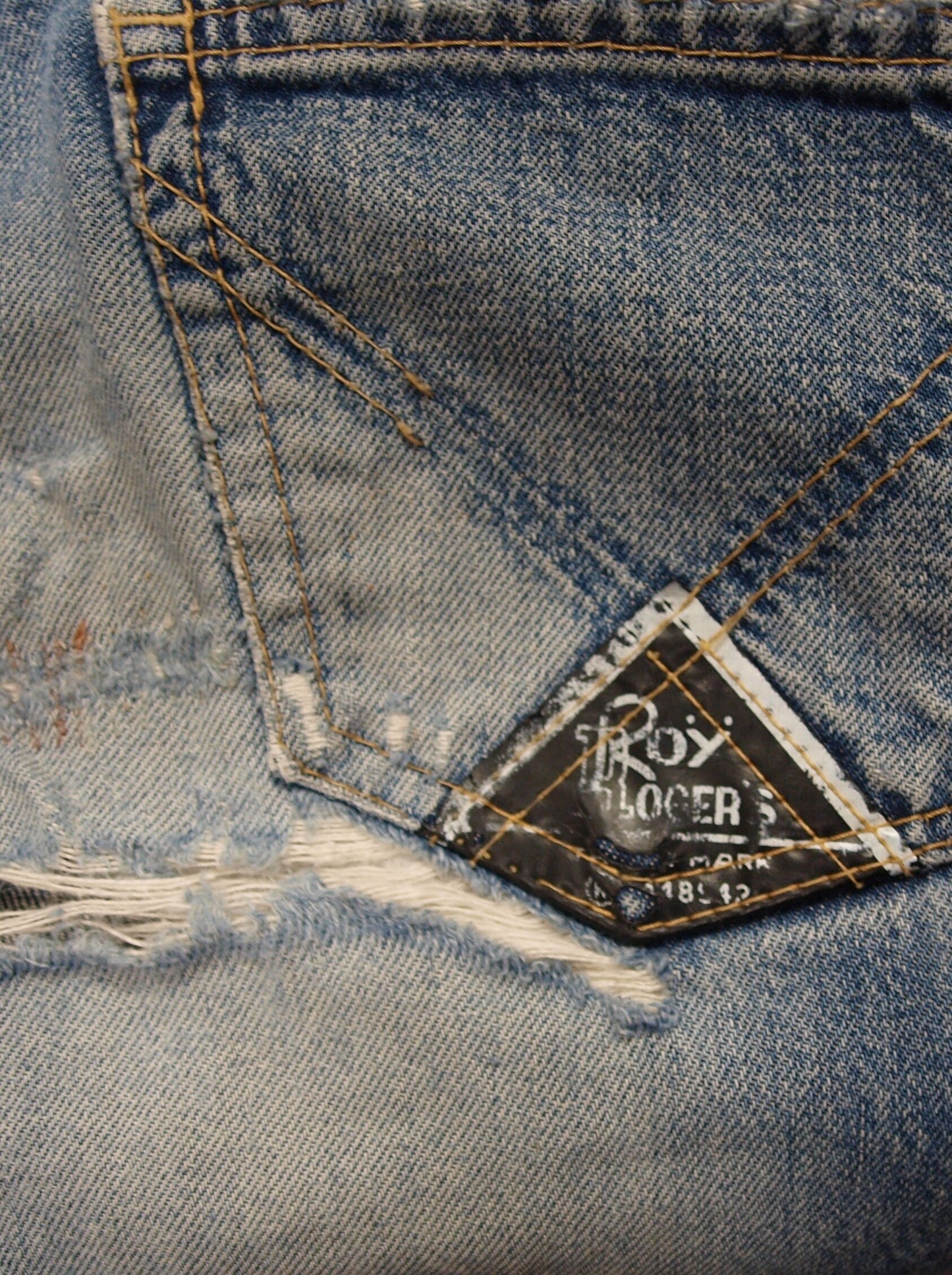 Vintage ROY ROGER'S jeans ITALIAN perfect faded historical jeans series W29