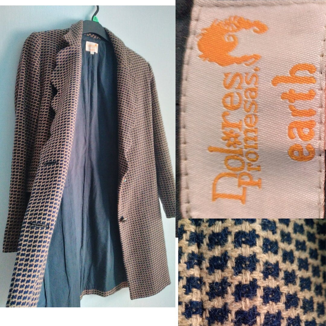 Vintage DOLORES PROMESAS coat made in spain