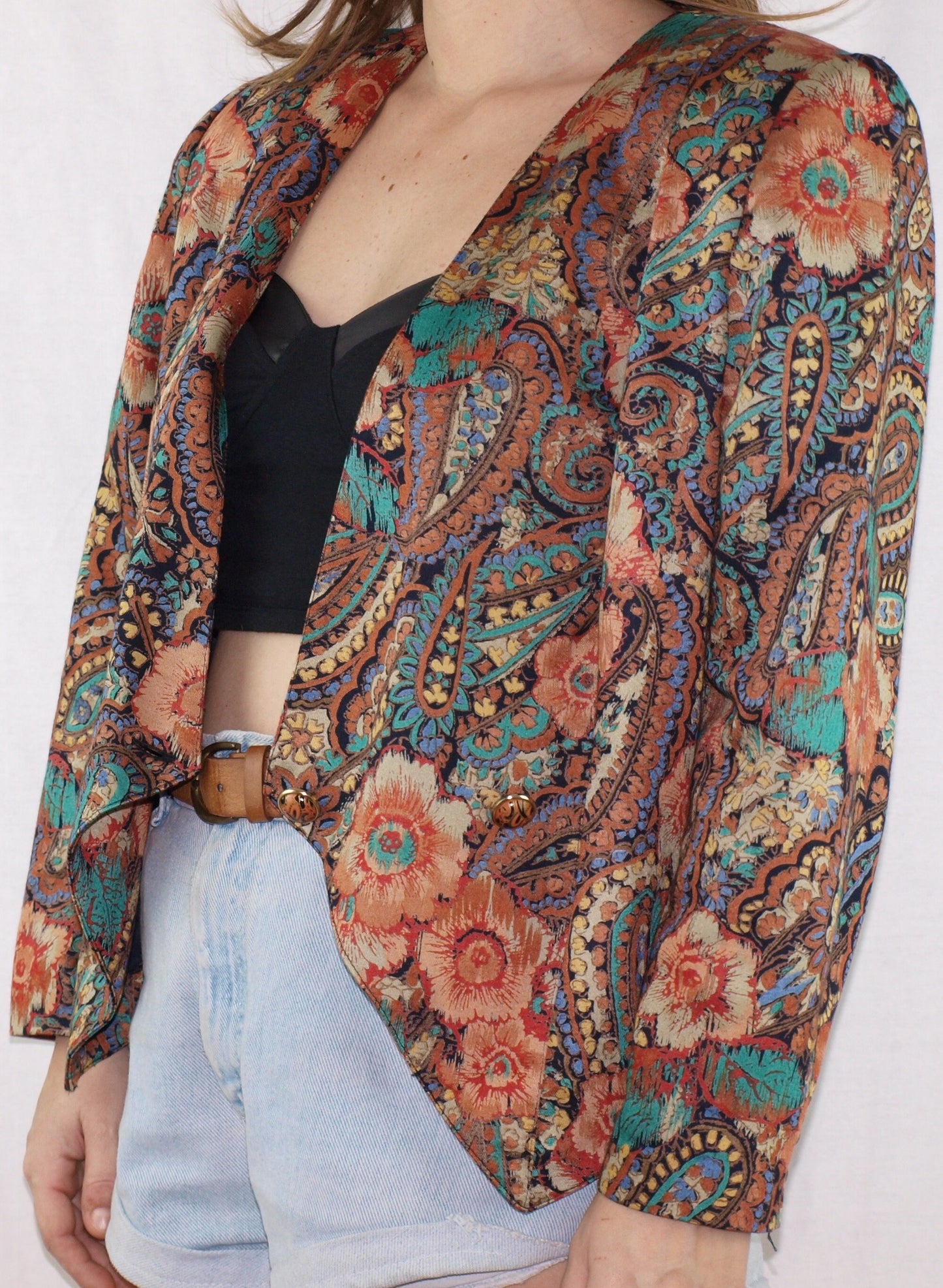 Vintage TAPESTRY jacket PAISLEY made in spain