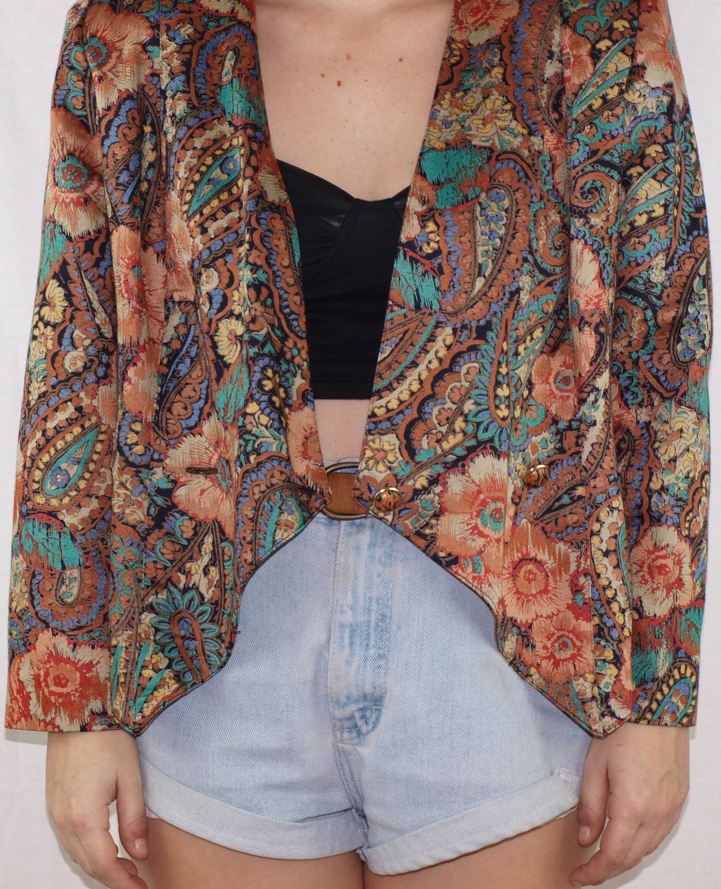 Vintage TAPESTRY jacket PAISLEY made in spain